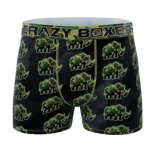 Men's 5-Pack Rhino, Bull, Shark Boxer Briefs
