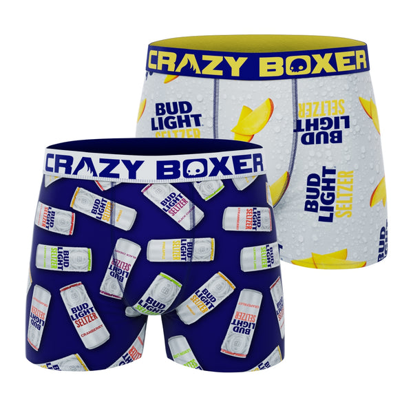 CRAZYBOXER Bud Light Cann Lime Men's Boxer Briefs (Creative Packaging) -  ShopperBoard