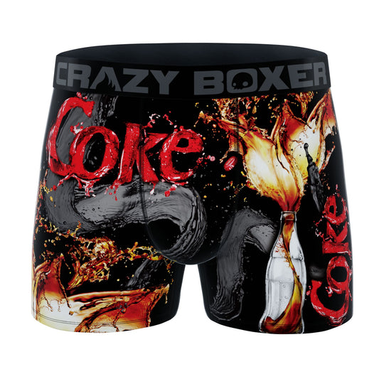 CRAZYBOXER Coca Cola Splash Men's Boxer Briefs