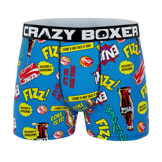 CRAZYBOXER Coca Cola Pop Art Men's Boxer Briefs