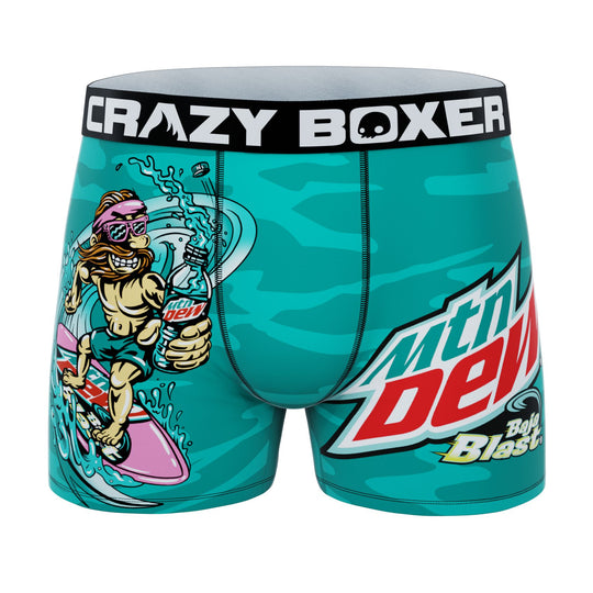 CRAZYBOXER Mountain Dew Baja Blast Men's Boxer Briefs