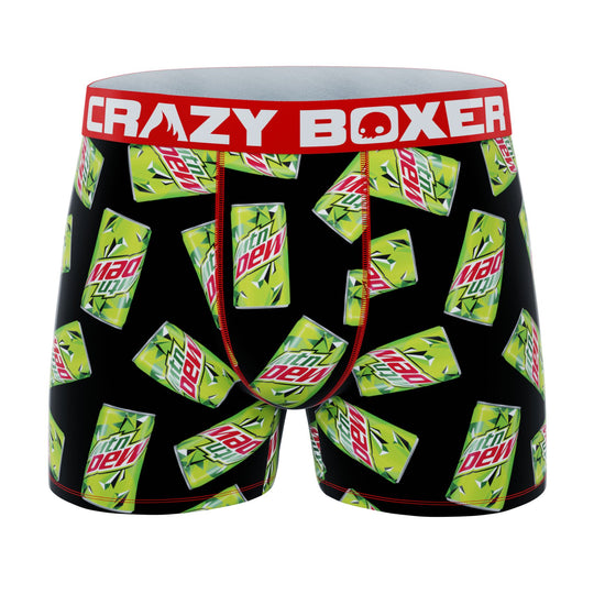 CRAZYBOXER Mountain Dew Can Men's Boxer Briefs