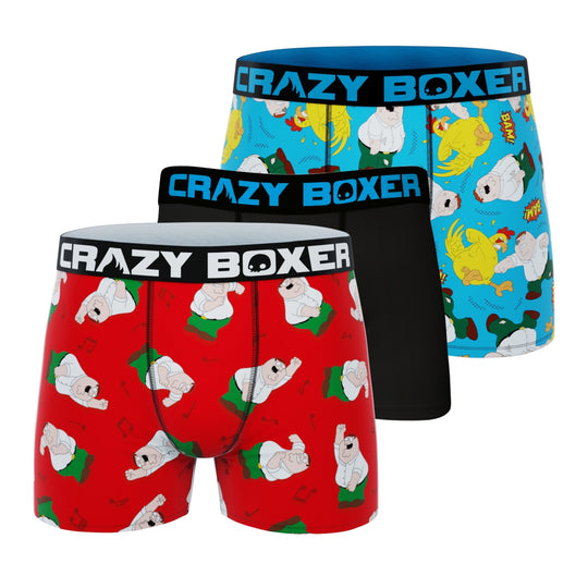Men's 3-Pack Boxer Briefs - Family Guy - Peter Griffin vs. Chicken