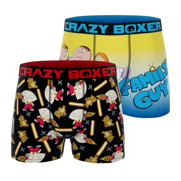 Crazy Boxers Family Guy Quagmire Boxer Briefs, Multi-color