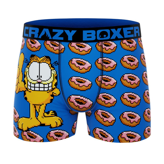CRAZYBOXER Garfield Donuts Men's Boxer Briefs