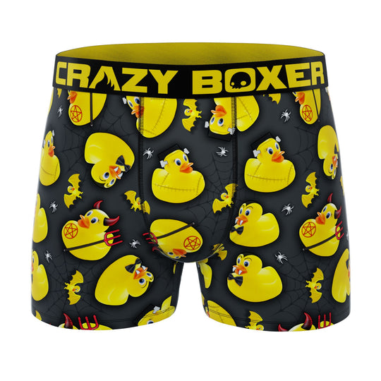 CRAZYBOXER Halloween Duck Men's Boxer Briefs
