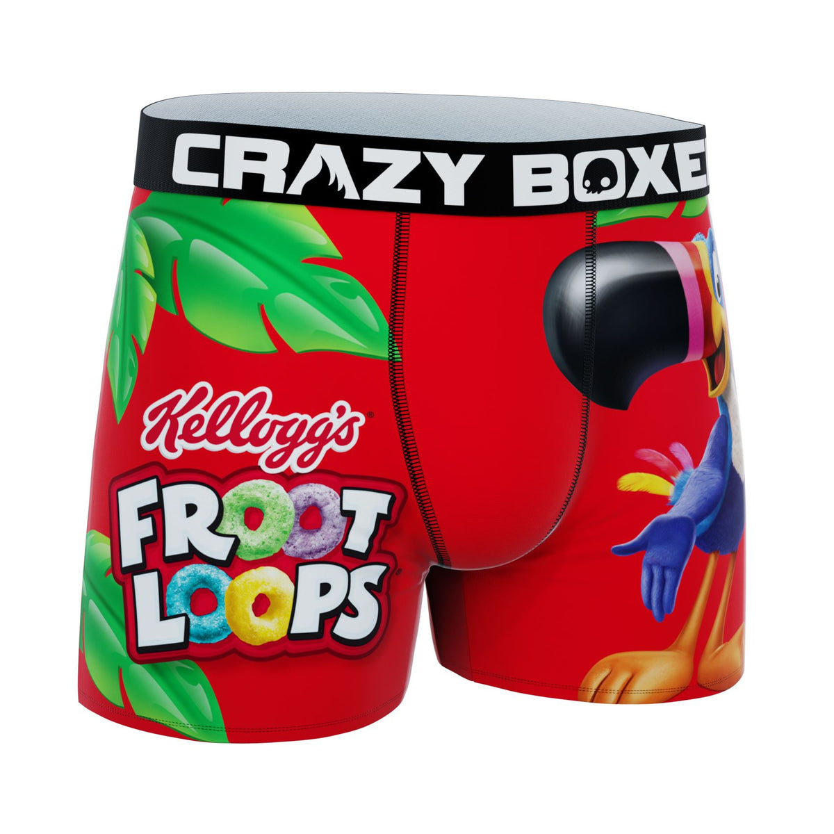 CRAZYBOXER Kellogg's Toucan Men's Boxer Briefs | CRAZYBOXER