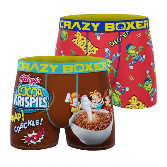 CRAZYBOXER Kelloggs Cereal Club Men's Boxer Briefs (2 pack)