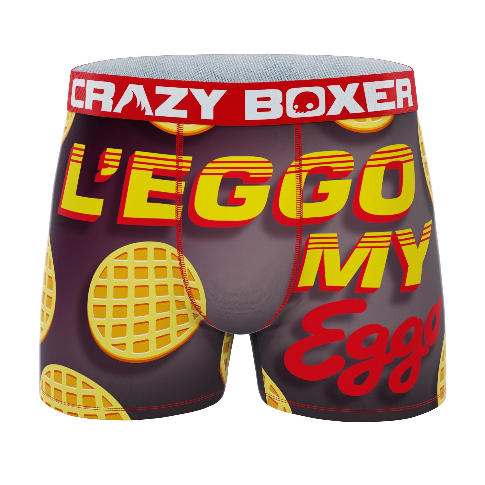 CRAZYBOXER Kellogg's Eggo Men's Boxer Briefs (Pack 2)