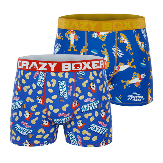 CRAZYBOXER Kellogg's Eggo Men's Boxer Briefs (Pack 2)