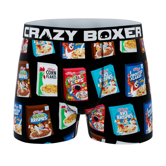 CRAZYBOXER Kellogg's Cereal Boxes Kid's Boxer Briefs