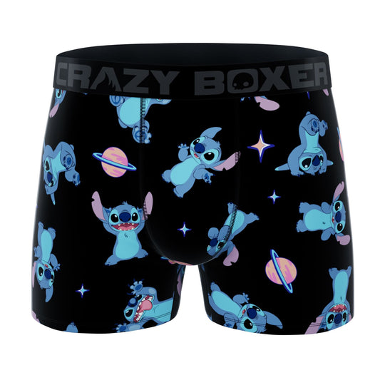 CRAZYBOXER Disney Black Stitch Men's Boxer Briefs