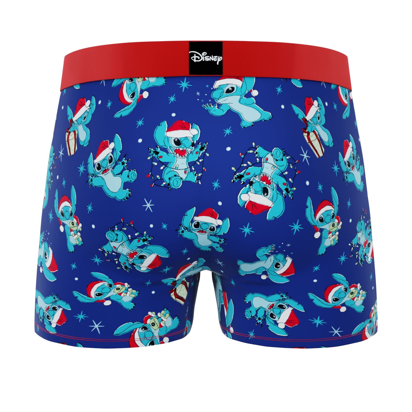 Disney Lilo and Stitch Christmas Boxer Briefs for Men