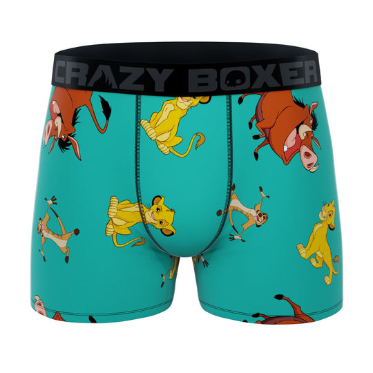 CRAZYBOXER Disney Timon & Pumba Men's Boxer Briefs