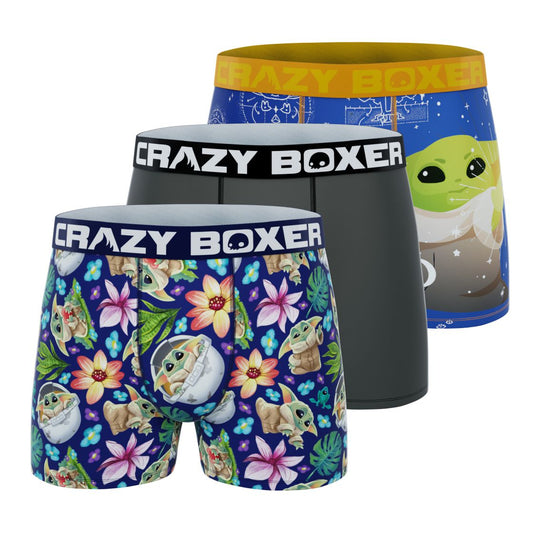 CRAZYBOXER The Mandalorian Space Men's Boxer Briefs (3 Pack)