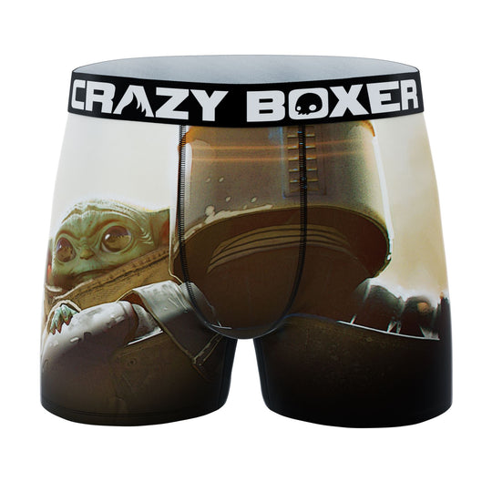 CRAZYBOXER The Mandalorian Wars face Men's Boxer Briefs