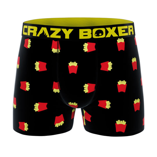 CRAZYBOXER Mini French Fries Men's Boxer