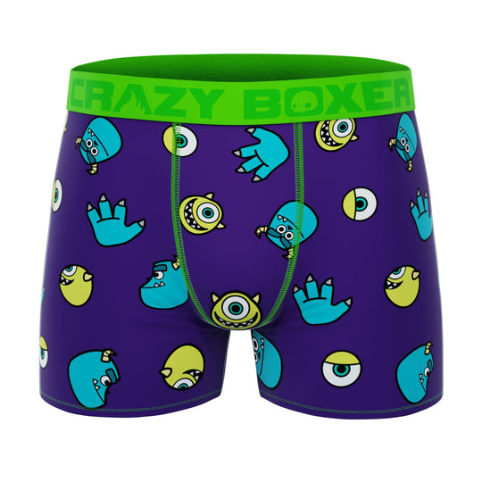 CRAZYBOXER Disney Monsters Purple Men's Boxer Briefs