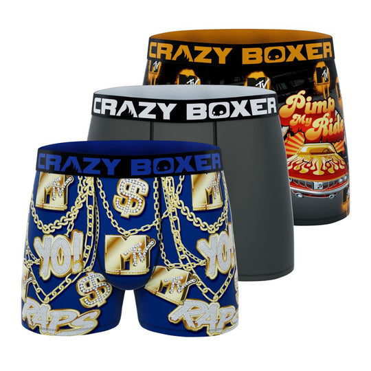 CRAZYBOXER MTV Pimp My Ride Men's Boxer Briefs (3 pack)