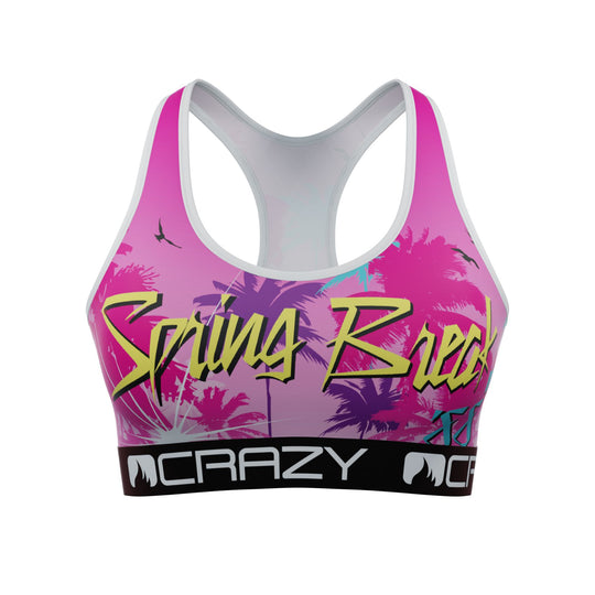 CRAZYBOXER MTV Spring Women's Sports Bra