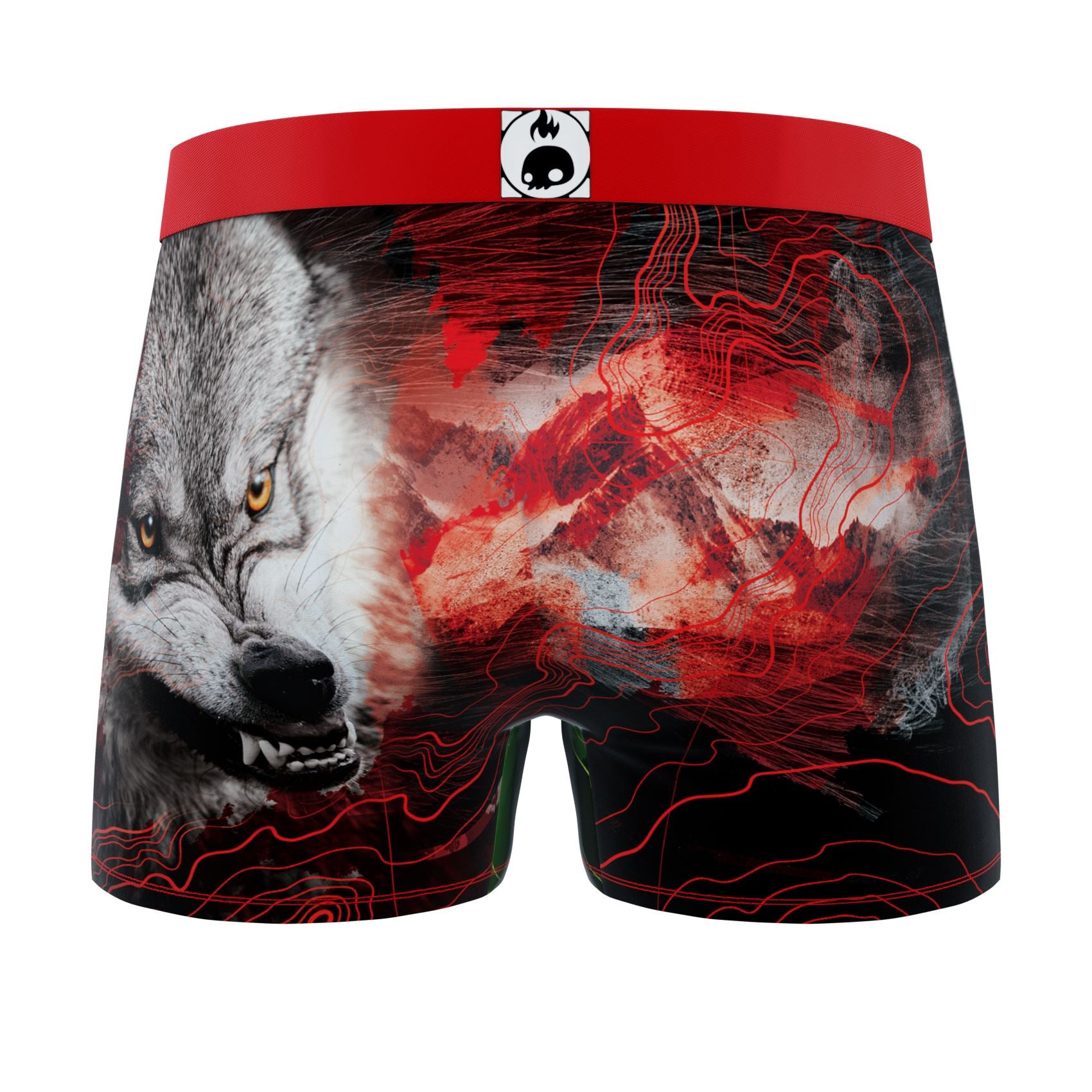 Wolf Fur Print Set  Men's Underwear brand TOOT official website