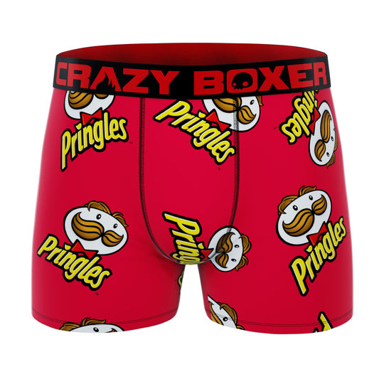 CRAZYBOXER Pringles Faces Men's Boxer Briefs