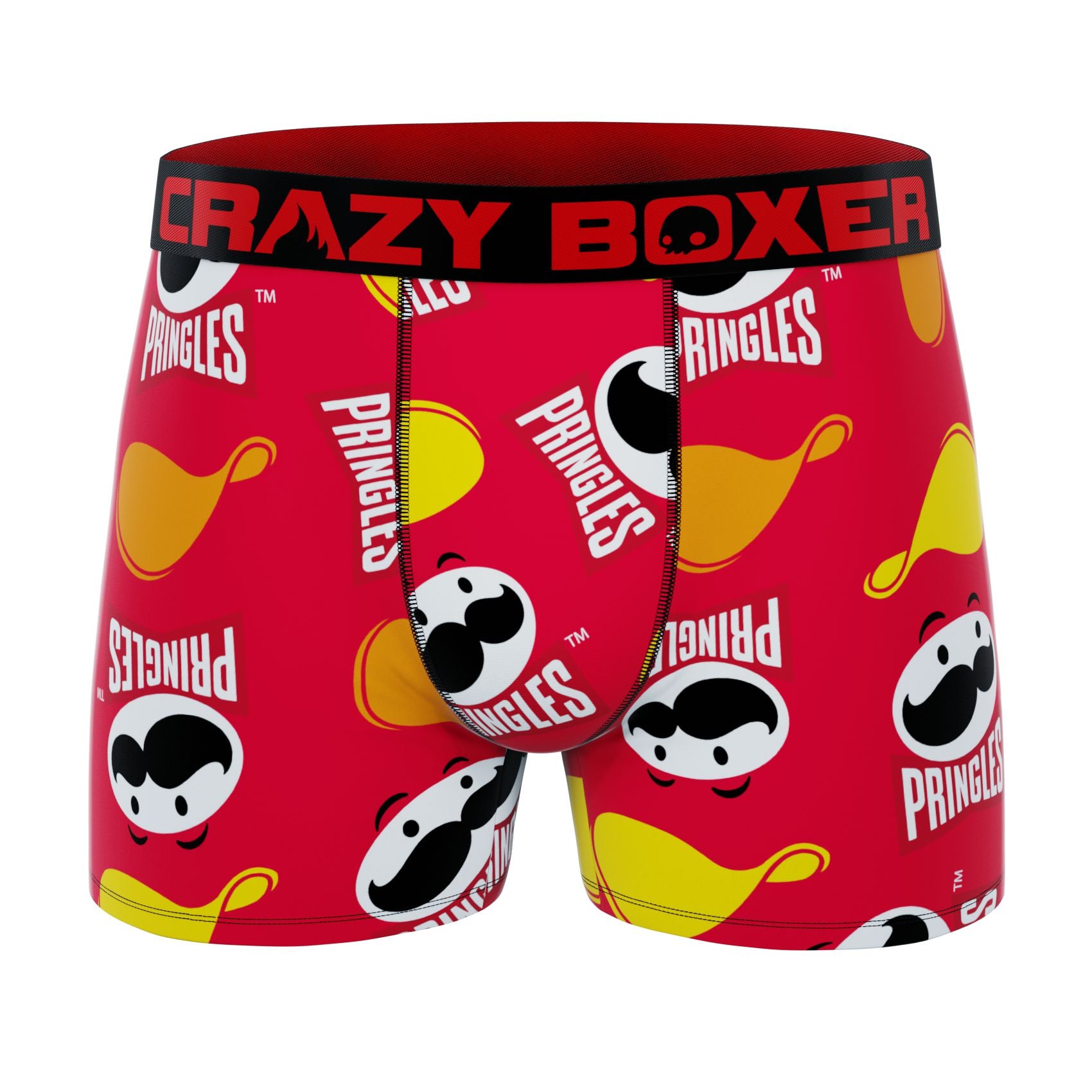 CRAZYBOXER Pringles Chips and Logo Small Men s Boxer Briefs CRAZYBOXER