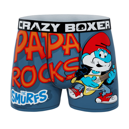 CRAZYBOXER The Smurfs Gift Explosion Men's Boxer Briefs