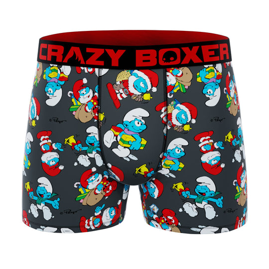 CRAZYBOXER The Smurfs Christmas Men's Boxer Briefs