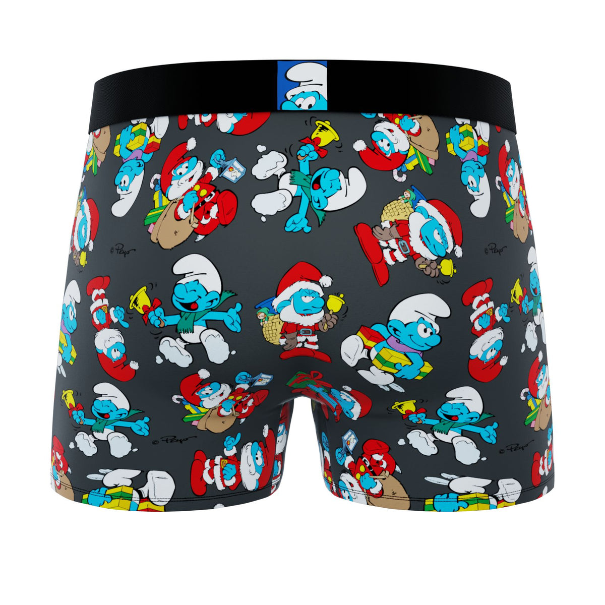 CRAZYBOXER The Smurfs Christmas Men's Boxer Briefs | CRAZYBOXER