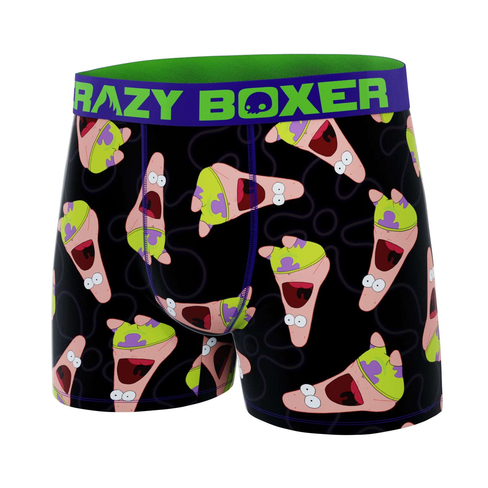 CRAZYBOXER SpongeBob Patrick Men's Boxer Briefs