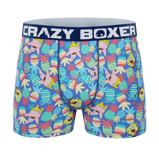 CRAZYBOXER Spongebob Pineapples Men's Boxer Briefs