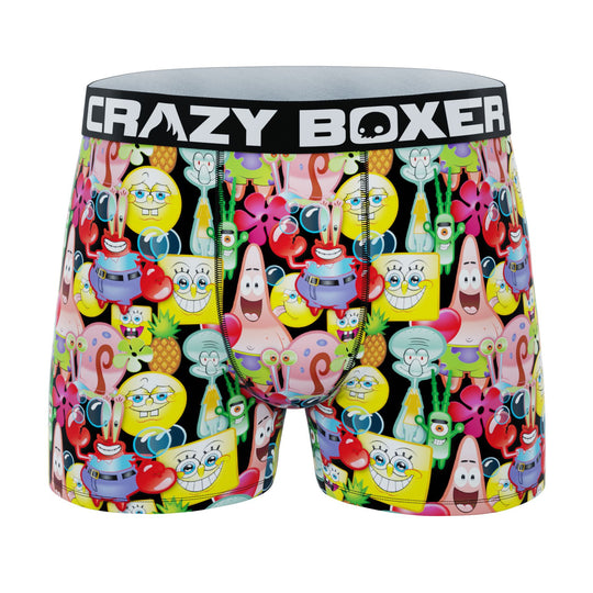 CRAZYBOXER SpongeBob Smiles Men's Boxer Briefs