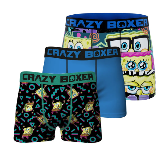 Men's 3-Pack Boxer Briefs - SpongeBob SquarePants - SpongeBob