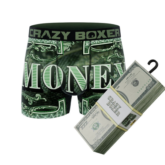 CRAZYBOXER Money Box Men's Boxer Briefs (Creative Packaging)