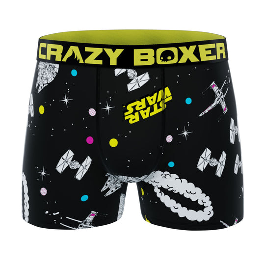 CRAZYBOXER Star Wars Space Ships Men's Boxer Briefs