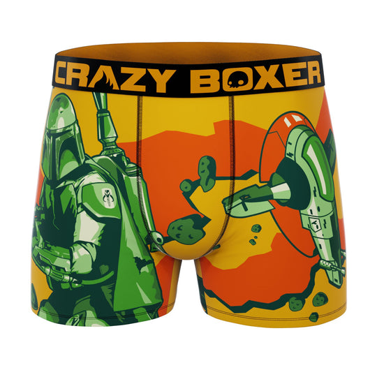 CRAZYBOXER Star Wars Boba Fett Men's Boxer Briefs