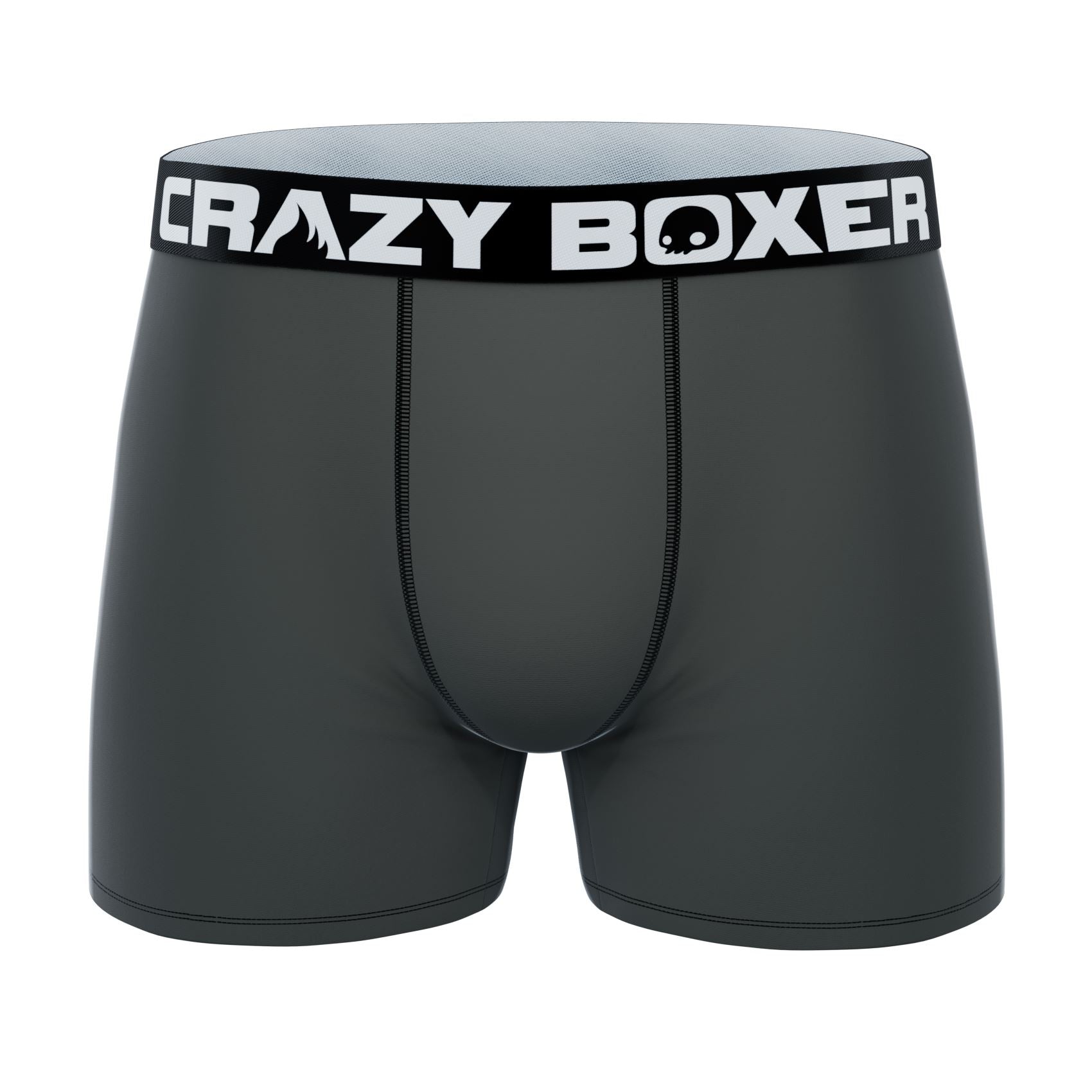 CRAZYBOXER Mountain Dew Logo And All Over; Men's Boxer Briefs, 3 Pack 