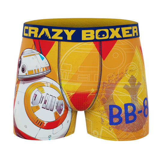 CRAZYBOXER Star Wars BB8 Men's Boxer Briefs