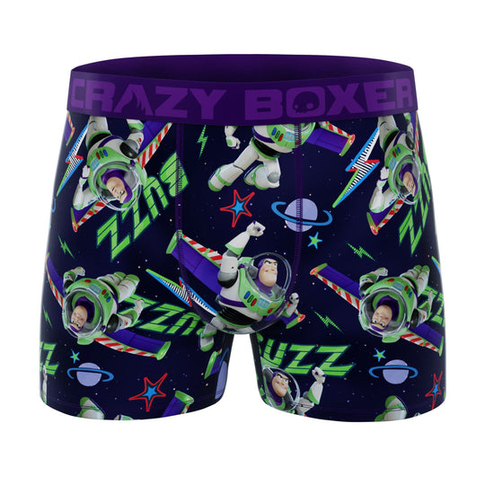 Men's Toy Story 5-Pack Woody &amp; Rex &amp; Ham &amp; Lightning Buzz Boxer Briefs