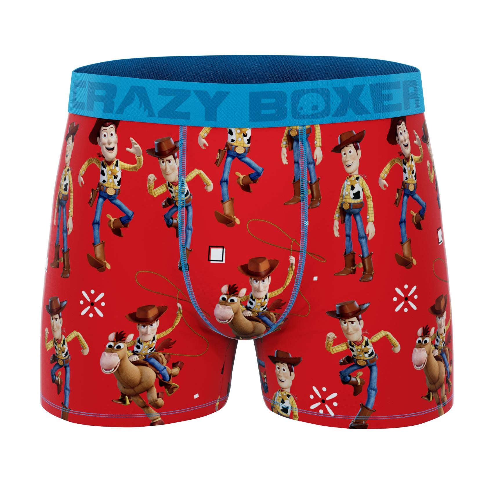 CRAZYBOXER Disney Toy Story Woody + Lighting buzz Men's