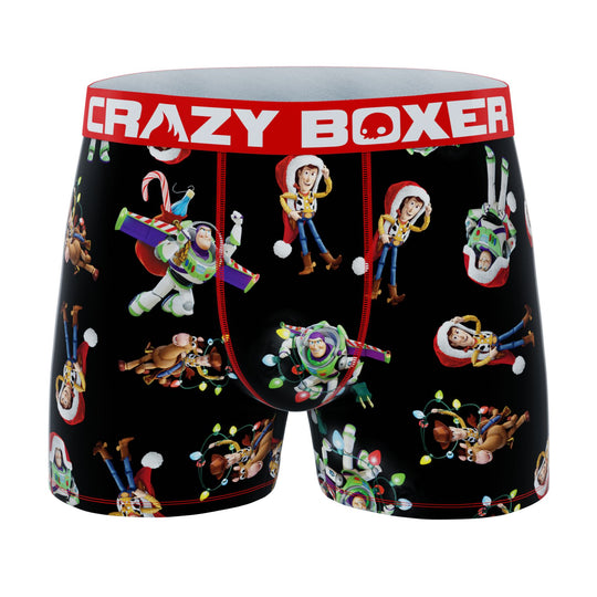 CRAZYBOXER Toy Story Xmas All Characters Men's Boxer Briefs
