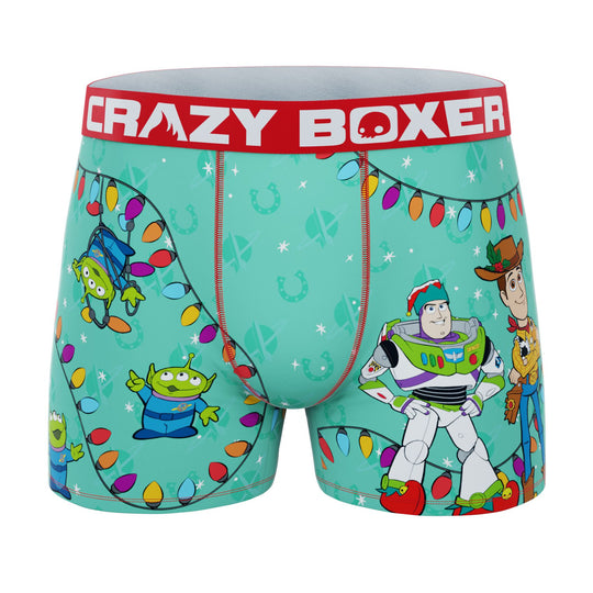 CRAZYBOXER Toy Story Christmas Lights Men's Boxer Briefs