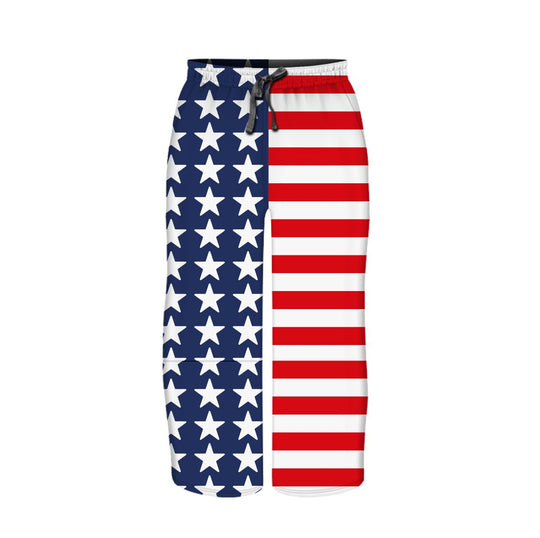 CRAZYLOUNGE American Flag Super-Soft Pajamas & Loungewear