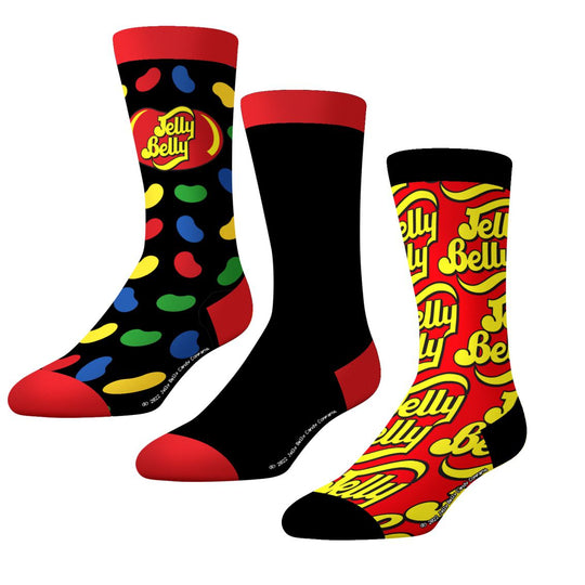 CrazyUniverse Jelly Belly Kids Logo Crew Socks (3 Pack)