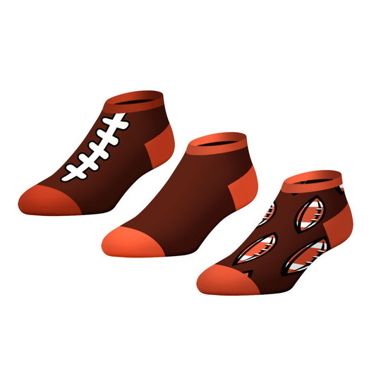 CrazyUniverse Football Low Cut Socks (3 Pack)