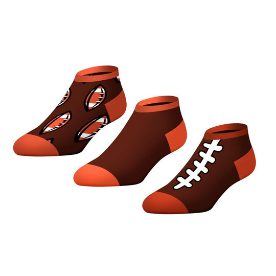 CrazyUniverse Football Kids Low Cut Socks (3 Pack)